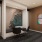 study area near wall art