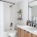 shower/tub combo in bathroom